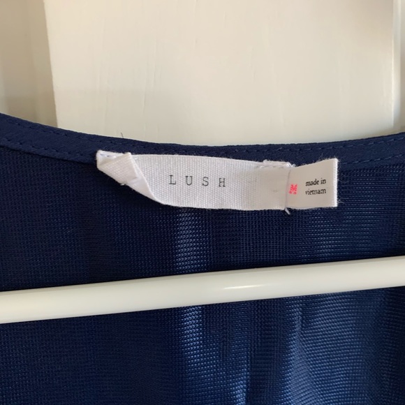 Lush Navy Blue Tunic/Dress - Picture 3 of 4